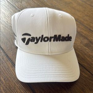 TaylorMade White Golf Cap